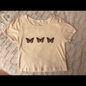 Butterfly Tee Shirt * Urban Outfitters